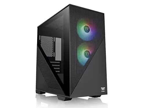 Thermaltake Divider 170 TG ARGB Micro ATX Mid Tower Black Tempered Glass main image