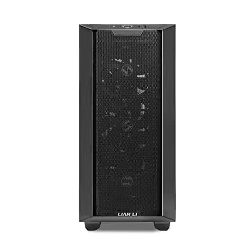 Lian Li LANCOOL III ATX Mid Tower Black with Tempered Glass Side Panel, USB 3.2 Gen 2 Type-C, USB 3.2 Gen 1 Type-A image