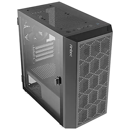 Antec NX200M Micro ATX Mid Tower Black Tempered Glass Side Panel image