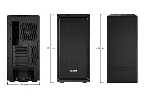 be quiet! Pure Base 600 ATX Mid Tower Black image