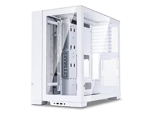 Lian Li O11 Dynamic EVO ATX Mid Tower White / Gray Tempered Glass Side Panel image