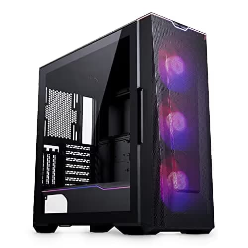 Phanteks ECLIPSE G500A ATX Mid Tower Black Tempered Glass Side Panel DRGB main image