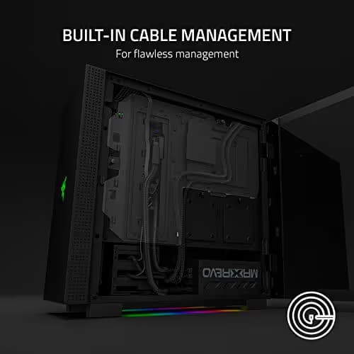 Razer Tomahawk ATX Mid Tower Black with Tinted Tempered Glass Side Panel and USB 3.2 Gen 2 Type-C USB 3.2 Gen 1 Type-A image