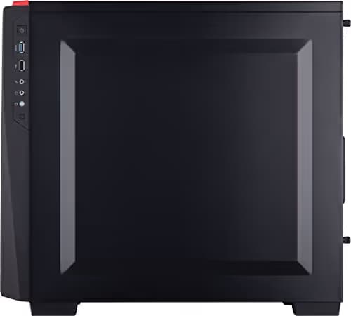 Corsair Carbide Series SPEC-04 ATX Mid Tower Black / Red with Acrylic Side Panel and USB 3.2 Gen 1 Type-A, USB 2.0 Type-A image