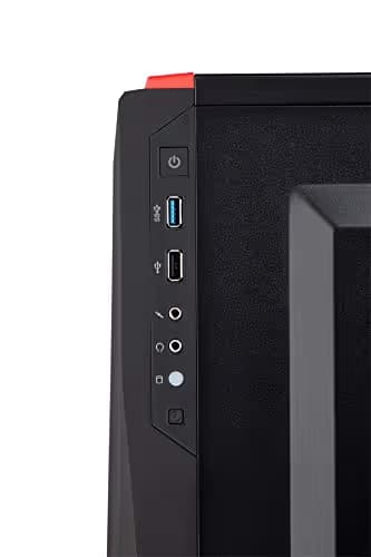Corsair Carbide Series SPEC-04 ATX Mid Tower Black / Red with Acrylic Side Panel and USB 3.2 Gen 1 Type-A, USB 2.0 Type-A image