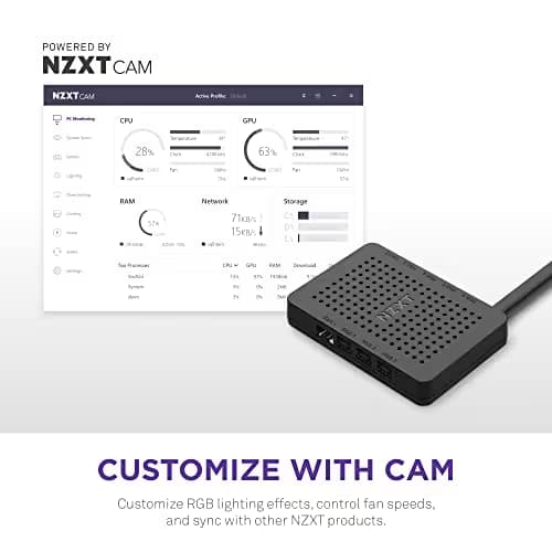 NZXT H9 Elite ATX Mid Tower Black Tempered Glass Side Panel image