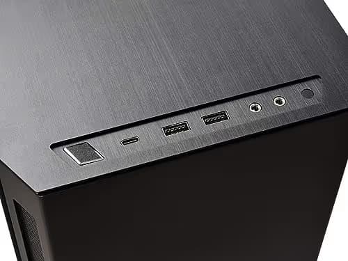 Lian Li TU150 Mini-ITX Desktop Silver with Tempered Glass Side Panel and USB 3.2 Gen 2 Type-C, USB 3.2 Gen 1 Type-A image
