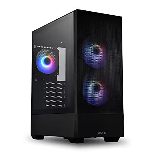 Lian Li LANCOOL 205 Mesh ATX Mid Tower Black Tempered Glass Side Panel main image