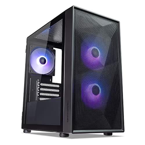 Tecware Forge M2 MicroATX Mid Tower Black Tempered Glass Side Panel image