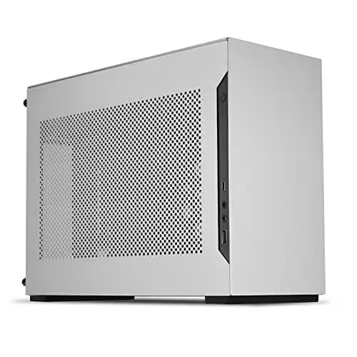 Lian Li A4-H20 Mini-ITX Desktop Silver / Black Mesh Side Panel image