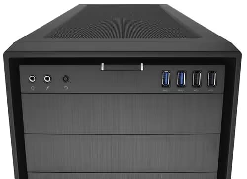 Corsair Obsidian Series 750D ATX Full Tower Black with Acrylic Side Panel and USB 3.2 Gen 1 Type-A USB 2.0 Type-A Front Panel image