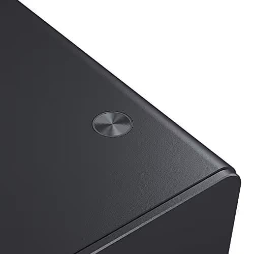 MagniumGear Neo Mini V2 Mini-ITX Desktop Silver Tempered Glass Side Panel Front USB 3.2 Gen 1 Type-A image