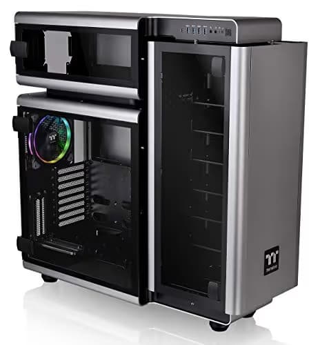 Thermaltake Level 20 ATX Full Tower Black / Silver Tempered Glass Side Panel image