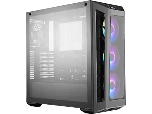 Cooler Master MasterBox MB530P ATX Mid Tower Black Tempered Glass Side Panel USB 3.2 Gen 1 Type-A USB 2.0 Type-A image