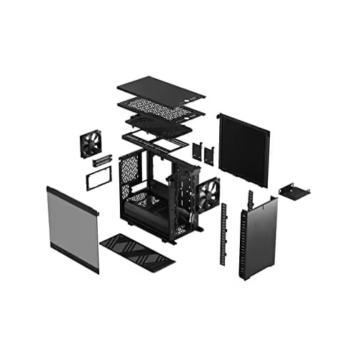 Fractal Design Define 7 Nano Mini-ITX Tower Black Tinted Tempered Glass image