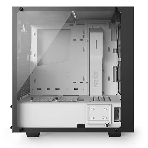 NZXT S340 Elite ATX Mid Tower White Tempered Glass Side Panel Front Panel USB 3.2 Gen 1 Type-A & USB 2.0 Type-A main image
