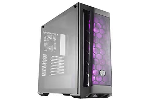 Cooler Master MasterBox MB511 ARGB ATX Mid Tower Black with Tempered Glass Side Panel and USB 3.2 Gen 1 Type-A Front Panel USB image