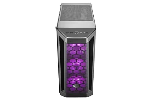 Cooler Master MasterBox MB511 ARGB ATX Mid Tower Black with Tempered Glass Side Panel and USB 3.2 Gen 1 Type-A Front Panel USB image
