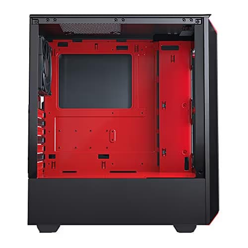 Phanteks Eclipse P300 ATX Mid Tower Black with Tinted Tempered Glass Side Panel and USB 3.2 Gen 1 Type-A Front Panel image