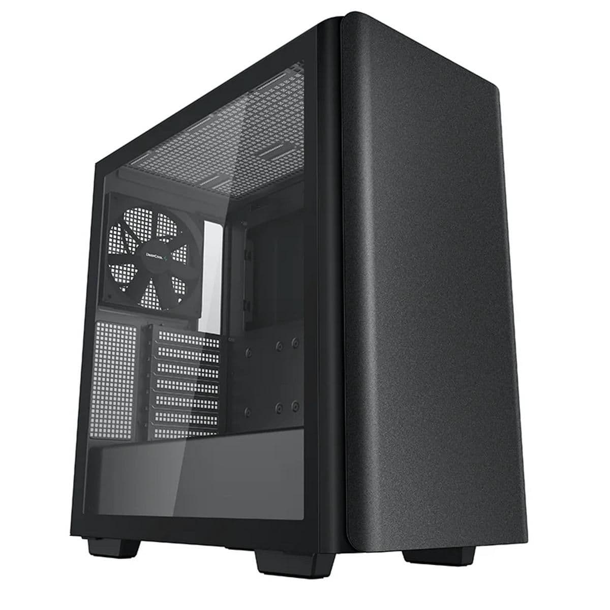 Deepcool CK500 ATX Mid Tower Black Tempered Glass Side Panel, Front USB 3.2 Gen 2 Type-C & USB 3.2 Gen 1 Type-A main image