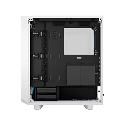 Fractal Design Meshify 2 Compact RGB ATX Mid Tower White Tempered Glass image