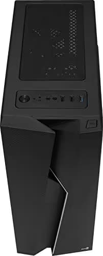 Aerocool Bolt ATX Mid Tower Tempered Glass with USB 3.2 Gen 1 Type-A and USB 2.0 Type-A, Dimensions: 410 x 194 x 444 image