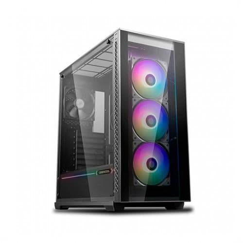 Deepcool MATREXX 70 ADD-RGB 3F ATX Mid Tower Black Tempered Glass main image