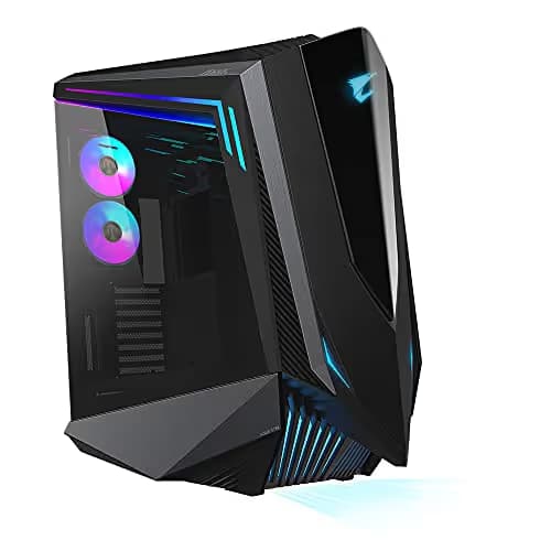 Gigabyte AORUS C700 ATX Full Tower Black with Tempered Glass Side Panel and USB 3.2 Gen 2 Type-C, USB 3.2 Gen 1 Type-A image