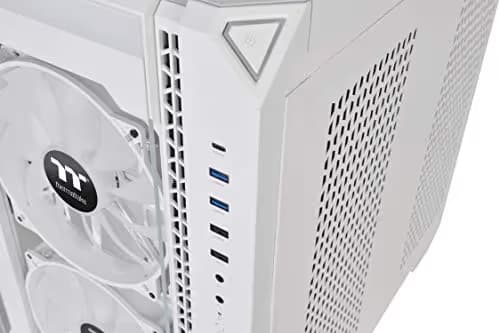 Thermaltake View 51 ATX Full Tower Snow ARGB Edition Tempered Glass Side Panel image