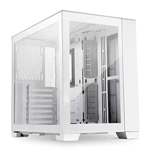 Lian Li O11 Dynamic Mini ATX Mid Tower Snow Edition Tempered Glass Side Panel image