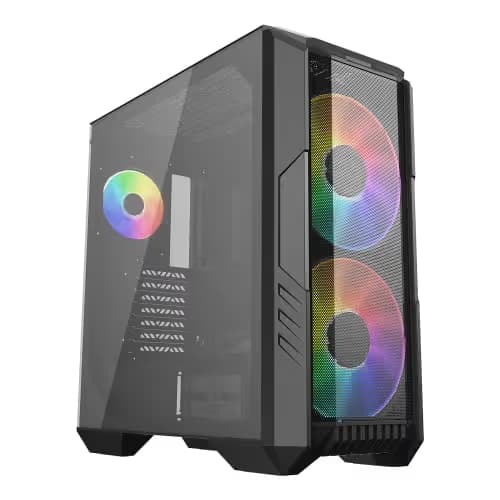 Cooler Master HAF 500 ATX Mid Tower Black Tempered Glass Side Panel main image