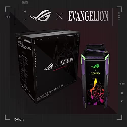 Asus ROG Strix Helios EVA Edition ATX Full Tower Black / Multicolor with Tinted Tempered Glass Side Panel and USB 3.2 Gen 2 Type-C, USB 3.2 Gen 1 Type-A image