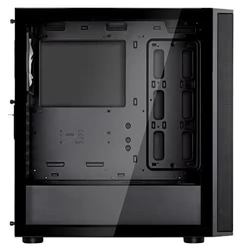 Silverstone FARA R1 PRO V2 ATX Mid Tower Black with Tempered Glass Side Panel and USB 3.2 Gen 1 Type-A, USB 2.0 Type-A image