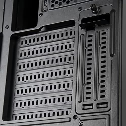 Silverstone FARA R1 PRO V2 ATX Mid Tower Black with Tempered Glass Side Panel and USB 3.2 Gen 1 Type-A, USB 2.0 Type-A image