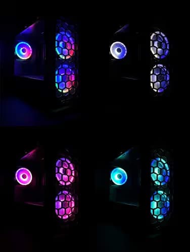 Apevia Prodigy Micro ATX Mini Tower Black with Tempered Glass Side Panel and USB 3.2 Gen 1 Type-A, USB 2.0 Type-A image