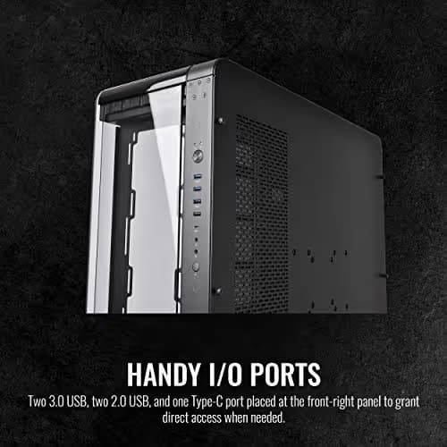 Thermaltake Core P8 ATX Full Tower Black Tempered Glass image