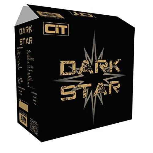 CiT Dark Star ATX Mid Tower Black with Acrylic Side Panel and USB 3.2 Gen 1 Type-A USB 2.0 Type-A image