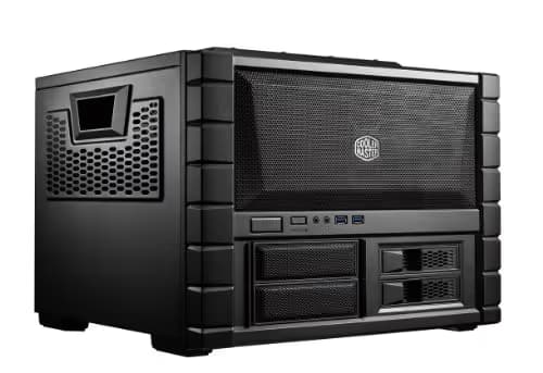 Cooler Master HAF XB EVO ATX Desktop Black with Mesh Side Panel and USB 3.2 Gen 1 Type-A Front Panel image