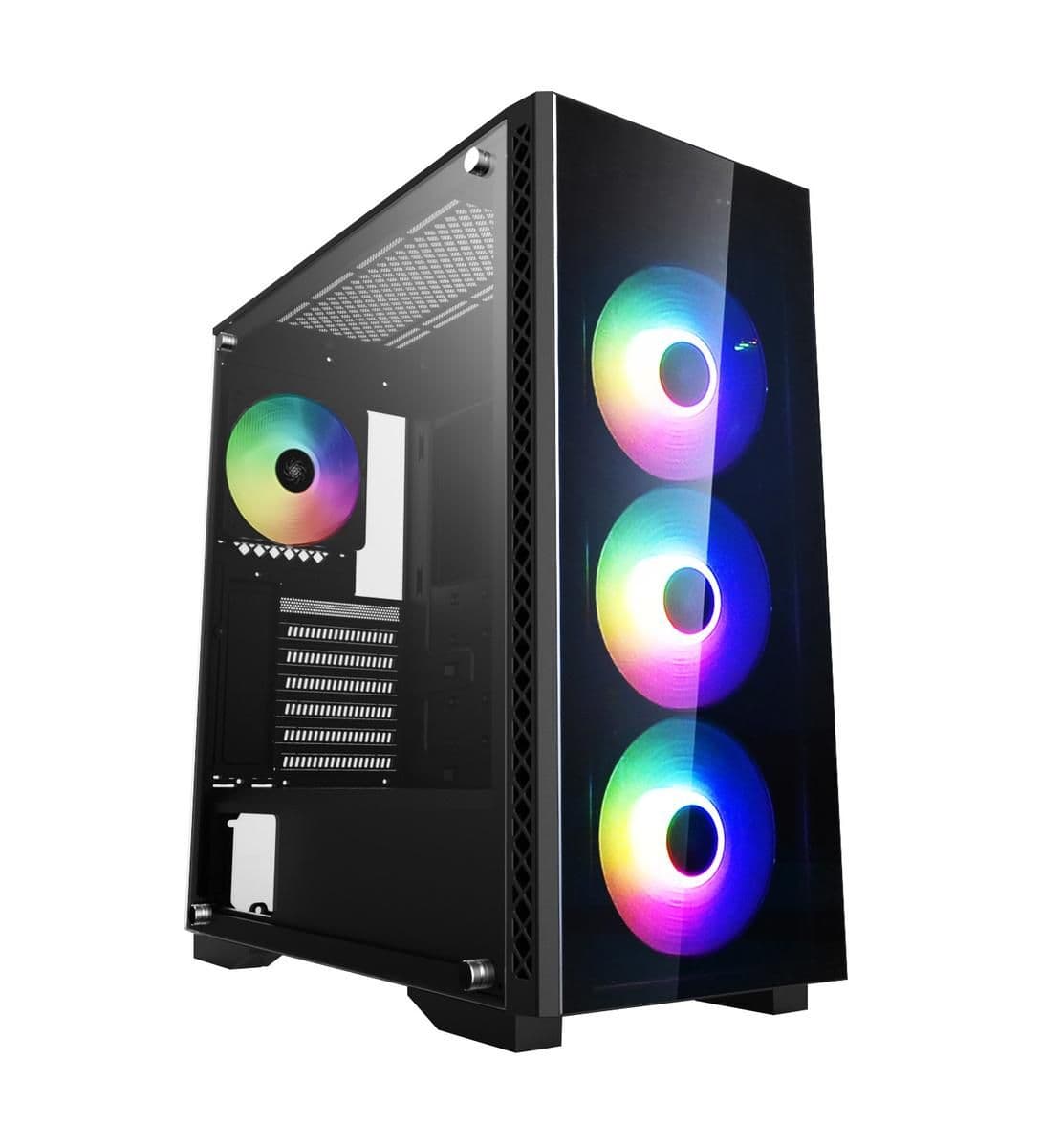 Deepcool MATREXX 50 ADD-RGB 4F ATX Mid Tower Black Tempered Glass, USB 3.2 Gen 1 Type-A, USB 2.0 Type-A main image
