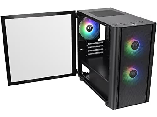 Thermaltake V150 Micro ATX Mid Tower Black Tempered Glass ARGB Breeze image