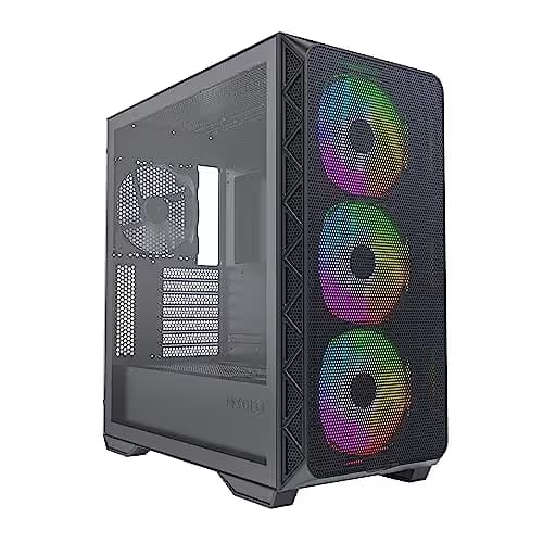 Montech AIR 903 MAX ATX Mid Tower Black Tempered Glass Side Panel image