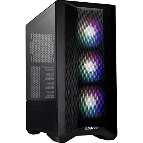 Lian Li Lancool II Mesh ATX Mid Tower Black with Tempered Glass Side Panel and USB 3.2 Gen 1 Type-A image