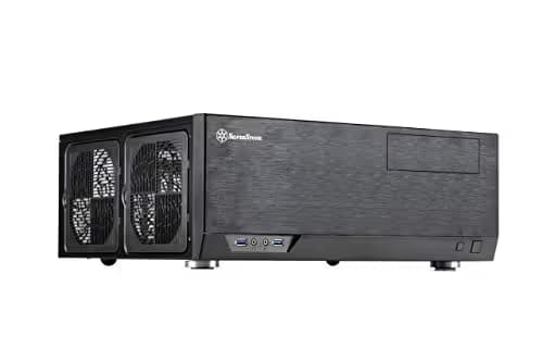 Silverstone GD09B HTPC Black image