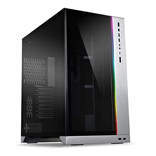 Lian Li O11D XL-A ATX Full Tower Silver / Black Tempered Glass image