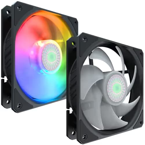 Cooler Master SickleFlow 120mm White Addressable RGB PWM 62 CFM 1-Pack image