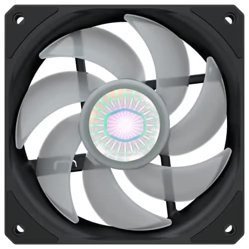 Cooler Master SickleFlow 120mm White Addressable RGB PWM 62 CFM 1-Pack image