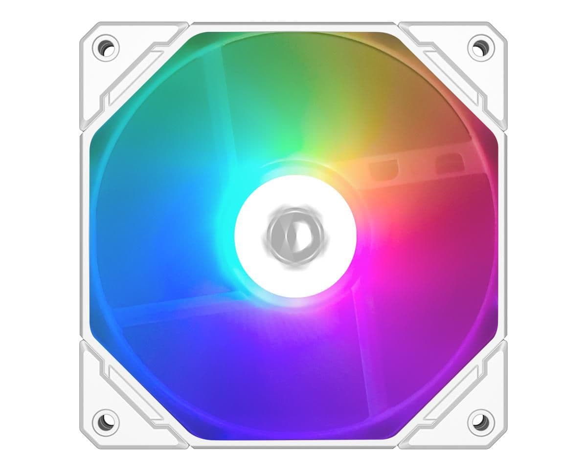 ID-COOLING NO-12015-XT 120mm White ARGB PWM 54.6 CFM 1-Pack main image