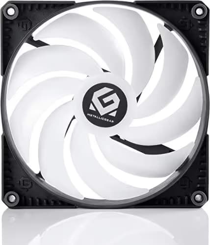MagniumGear Skiron 140mm Black/White PWM RGB 85CFM 1-Pack image