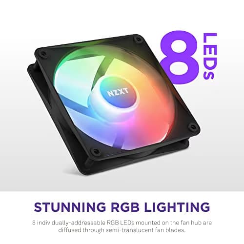 NZXT F120 Core 120mm Black RGB PWM image