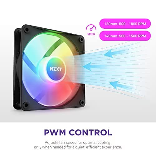 NZXT F120 Core 120mm Black RGB PWM image